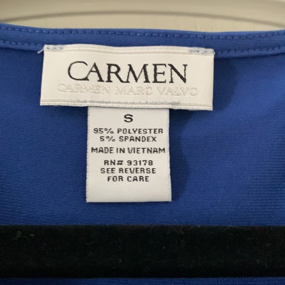 Carmen Marco Valvo Tuni Top - Picture 2 of 2